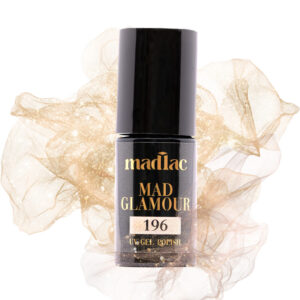 Lakier Hybrydowy UV LED Mad Glamour  6 ml - 196