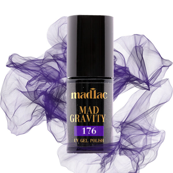 Lakier Hybrydowy UV LED Mad Gravity  6 ml - 176