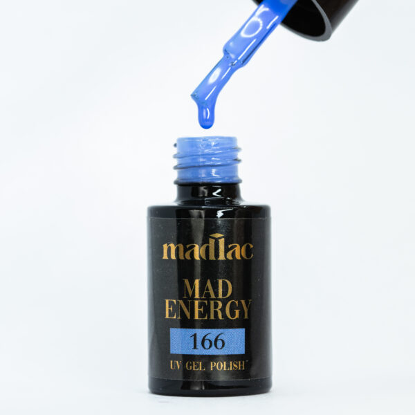 Lakier Hybrydowy UV LED Mad Energy  6 ml - 166 - obrazek 3