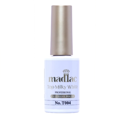 Mleczny top hybrydowy Top Milky White Madlac 10 ml