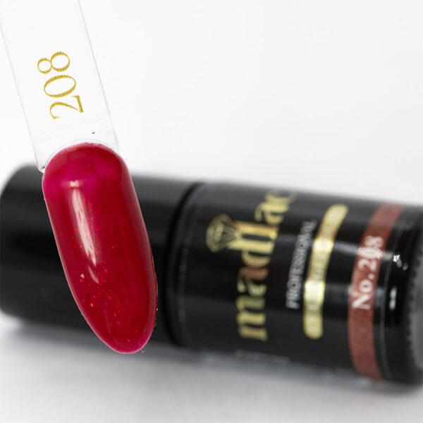 Lakier Hybrydowy UV LED  6 ml  No.208 - obrazek 2
