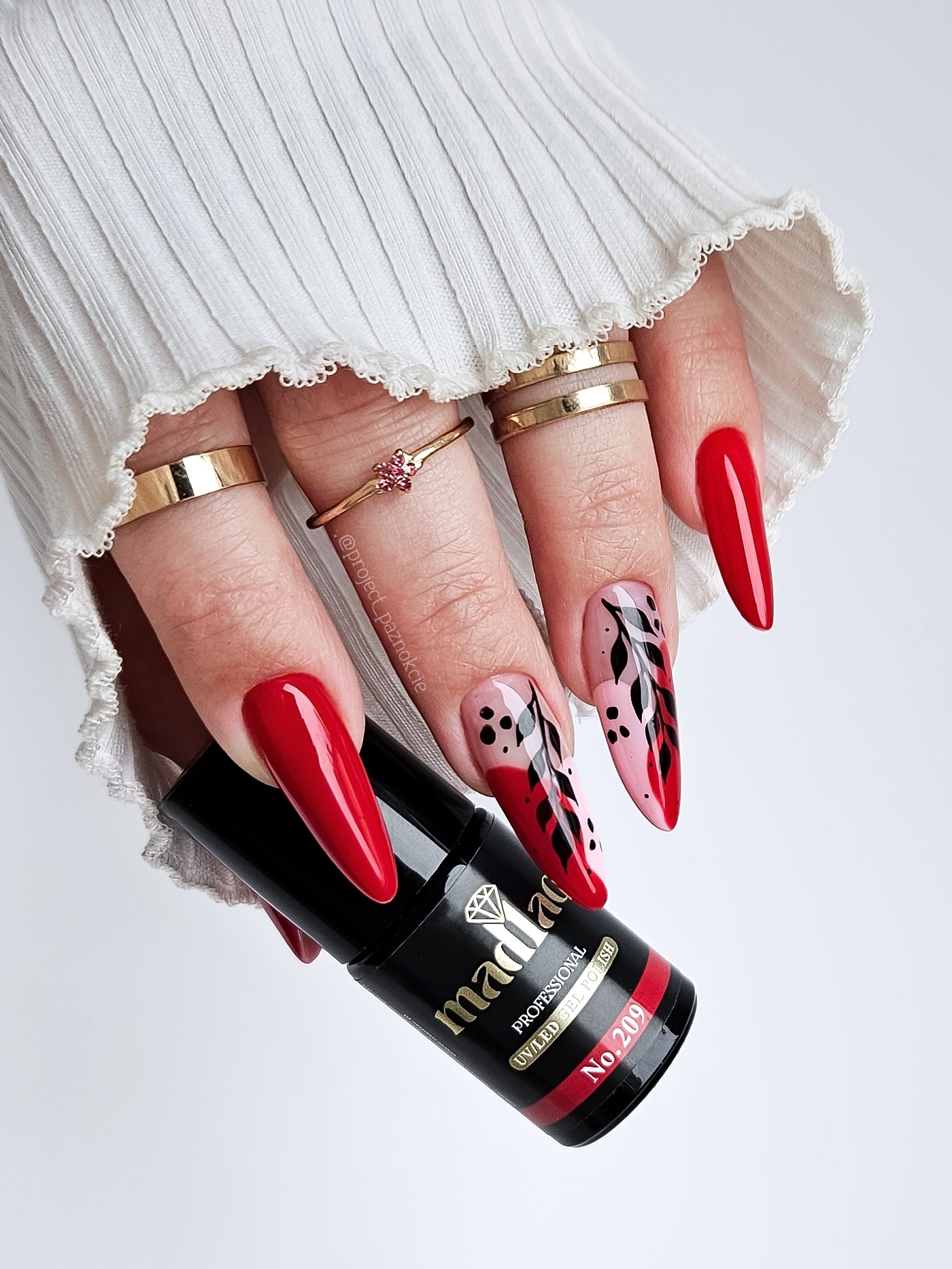 Lakier Hybrydowy UV LED 6 ml No.209 - obrazek 6