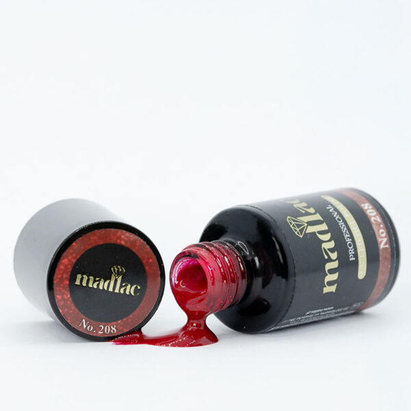 Lakier Hybrydowy UV LED  6 ml  No.208 - obrazek 4