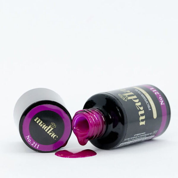 Lakier Hybrydowy UV LED  6 ml  No.211 - obrazek 4