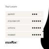 Top Luxure Layer Madlac gęsty top hybrydowy no wipe