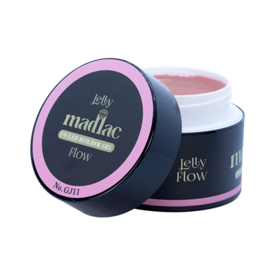Malinowo-różowy żel budujący Jelly Flow No.GJ11 Madlac 50 ml