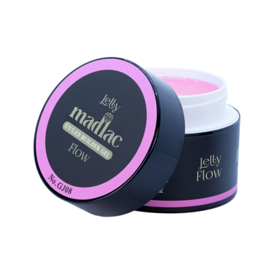 Intensywnie różowy żel budujący Jelly Flow No.GJ08 Madlac 50 ml