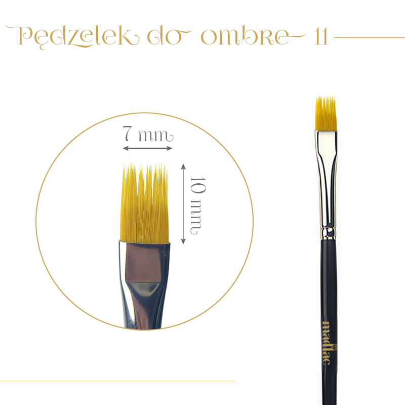Pędzelek do ombre nr 11 - obrazek 2