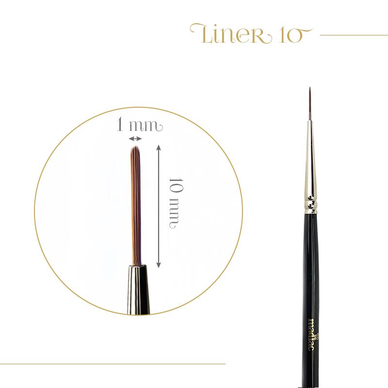 Pędzelek liner nr 10 - obrazek 2