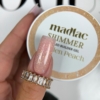 Shimmer Golden Peach Madlac brzoskwiniowo-morelowy żel budujący ze złotym shimmerem