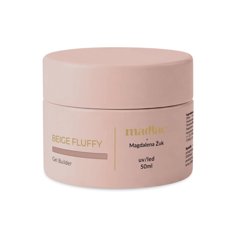 MADLAC 26 Beige Fluffy Madlac x Magdalena Żuk 15 ml – beżowy żel