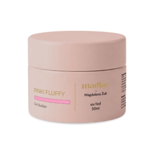 tiksotropowy żel budujący Pink Fluffy Madlac do precyzyjnej pracy