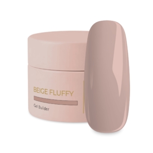 Beige Fluffy Madlac beżowy żel budujący o około 75% krycia