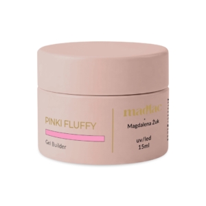 pudrowo-różowy żel budujący Pink Fluffy Madlac x Magdalena Żuk