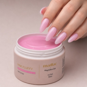 Pink Fluffy Madlac do babyboomera i klasycznego frencha