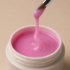 Pink Fluffy Madlac pudrowo-różowy żel budujący do przedłużania paznokci