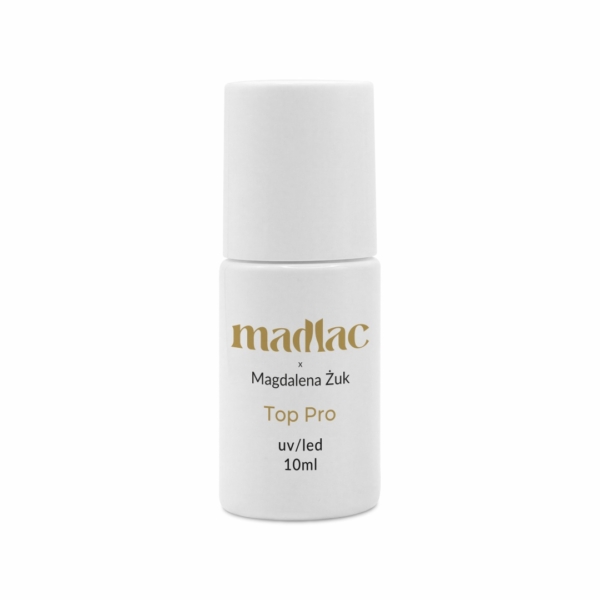 Top Pro Madlac x Magdalena Żuk 10 ml - gęsty top no wipe 1 Top Pro Madlac x Magdalena Żuk 10 ml