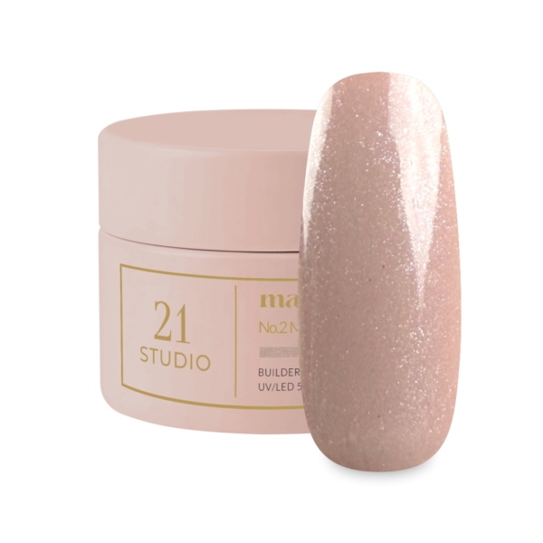 21 Studio No.2 Mocha Glow - Żel budujący Madlac 50 ml 1 Żel budujący Mocha Glow 21 Studio No.2 Madlac