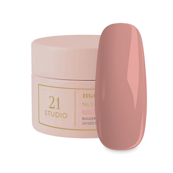 21 Studio No.3 Praline - Żel budujący Madlac 50 ml 1 Żel budujący Praline 21 Studio No.3 Madlac
